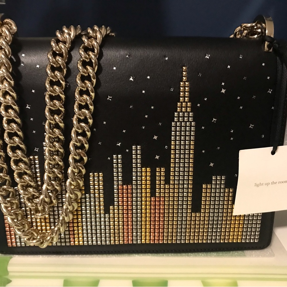 RARE BNWT Kate Spade Glitzy Ritzy Skyline Marci - Picture 2 of 16